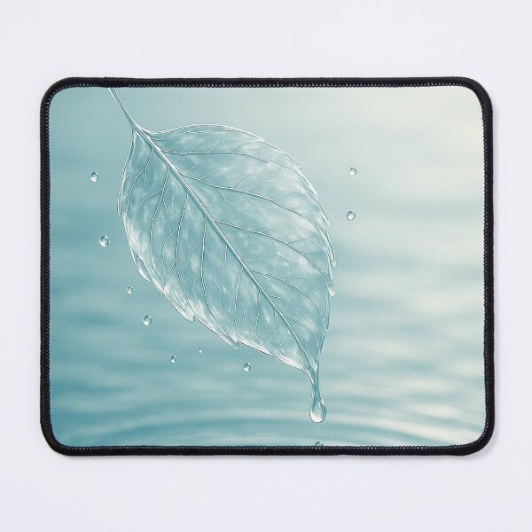Item preview,  A single leaf becomes a ripple of calm - The Spirit of Water (15/18) designed and sold by RinWinArts.