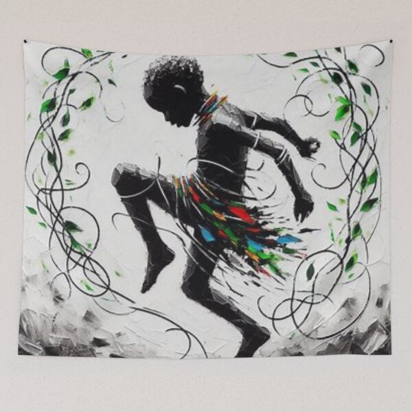 Item preview, Dancer, Tribal Art Style designed and sold by Shs-Kenya.