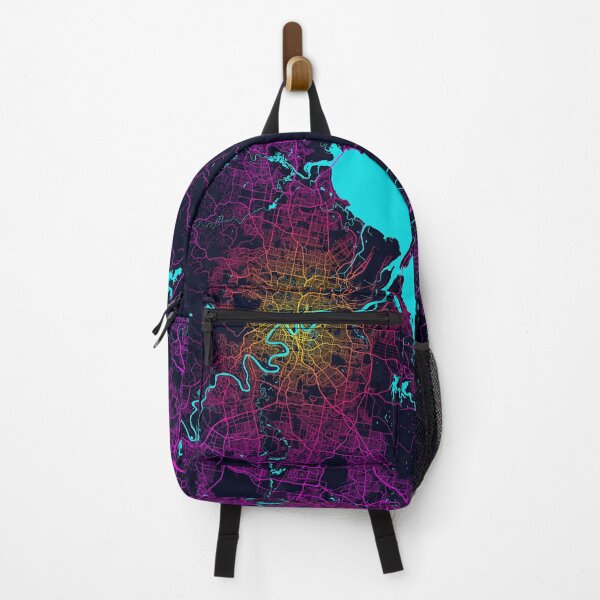 Item preview, Brisbane City Map of Queensland, Australia - Neon designed and sold by deMAP.