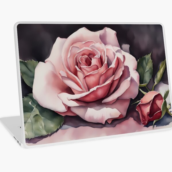 Aperçu de l'œuvre Rose rose tendre créée et vendue par BookCovered.
