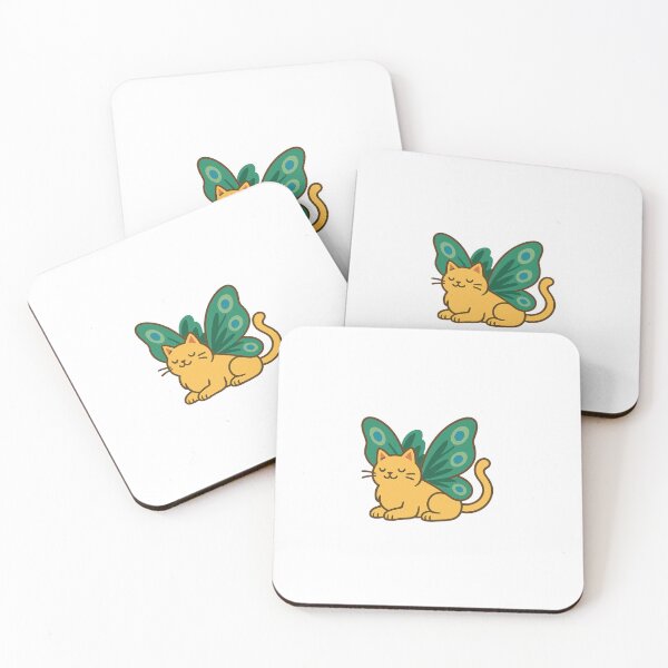 Item preview, Catterfly – Cute Cat Butterfly Hybrid Animal Pun Design designed and sold by DJCApparel.