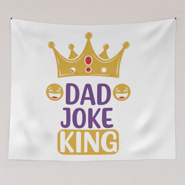 Item preview,  Dad Joke King - Father's Day Gift for the King of Dad Jokes designed and sold by wellie-chic.