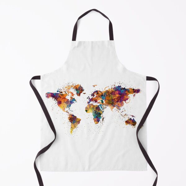 Item preview, Color Splash World Map designed and sold by caracatita75.