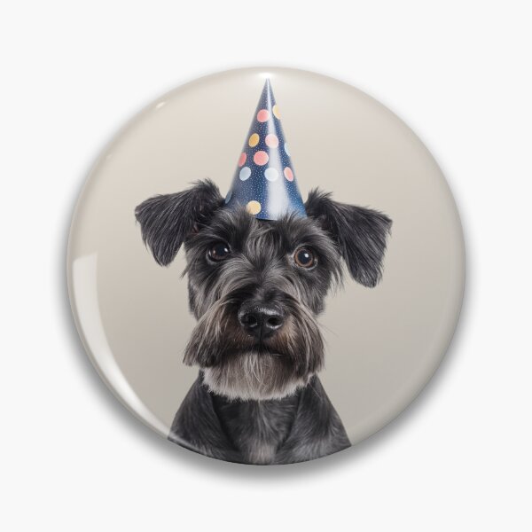 Item preview, Cute Cesky Terrier dog with Party Hat Birthday Celebration designed and sold by LazyOwlStore.