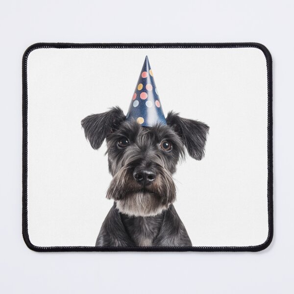 Item preview, Cute Cesky Terrier dog with Party Hat Birthday Celebration designed and sold by LazyOwlStore.