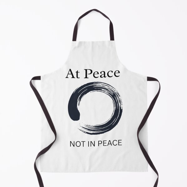 Item preview, At Peace, not in Peace designed and sold by rebuZZ-Apparels-The Minimalistic Buzz.