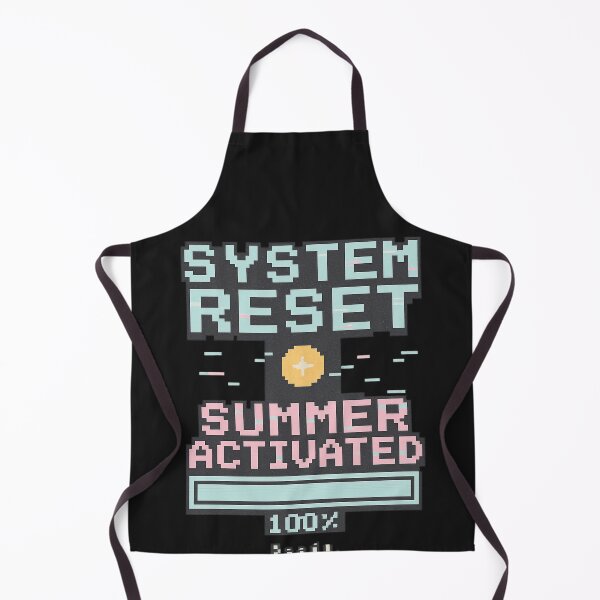 Item preview, System Reset – Pixel Summer Mode Activated Tee designed and sold by Laugh & Rewind .