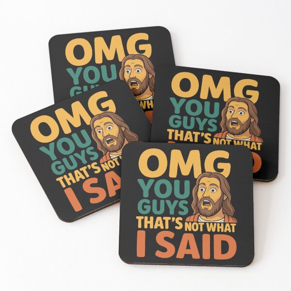 Item preview, Funny Jesus That's Not What Said Religious God Christian Fun designed and sold by Blok45.