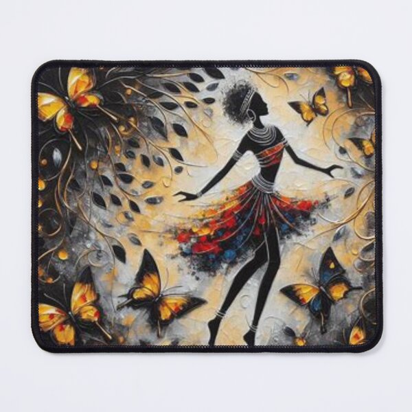 Item preview, Butterflies in Tribal Art Style  designed and sold by Shs-Kenya.