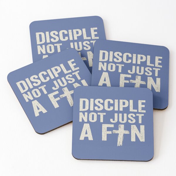 Item preview, Disciple Not Just a Fan – Grunge Style designed and sold by ElevationTees.