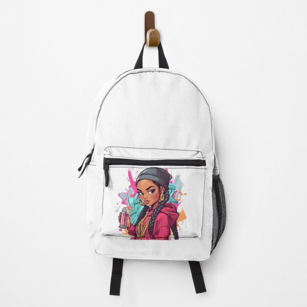 Item preview, Graffiti Style Hip-Hop Character with Spray Can – Urban Street Art Design designed and sold by Ragil-Studio.