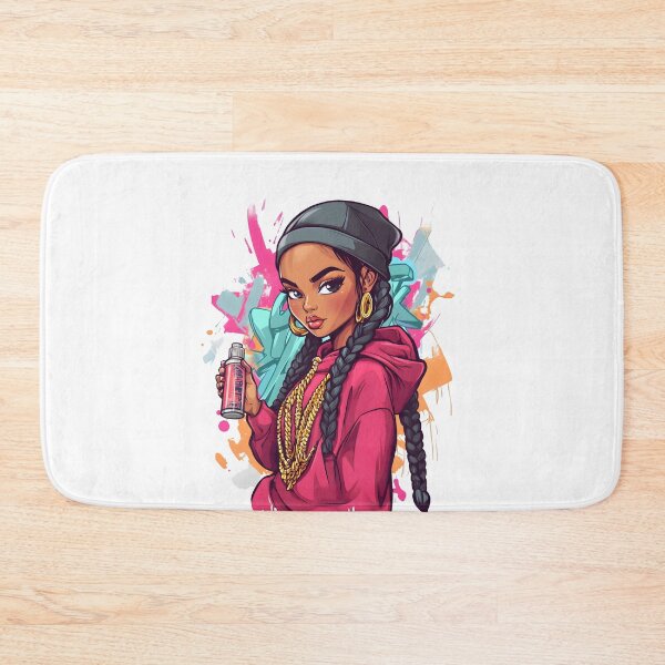 Item preview, Graffiti Style Hip-Hop Character with Spray Can – Urban Street Art Design designed and sold by Ragil-Studio.