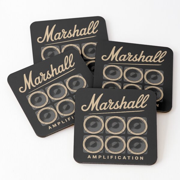 Item preview, Gold Marshall Amplìication Stack designed and sold by olaso-store.