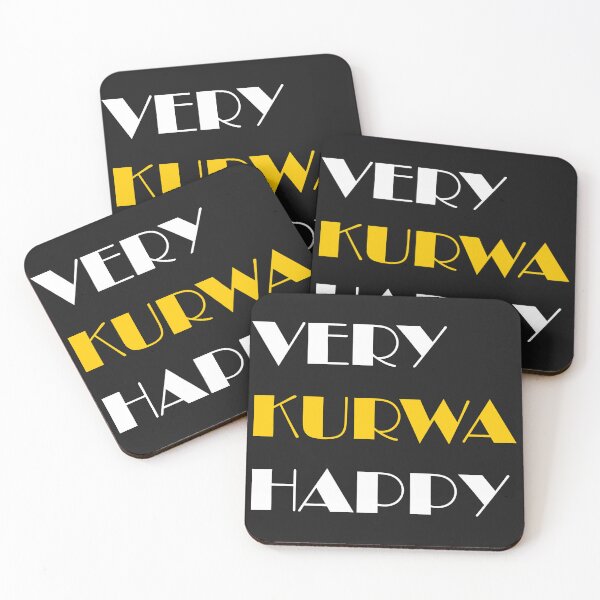 Item preview, VERY KURWA HAPPY designed and sold by FatGiantCat.