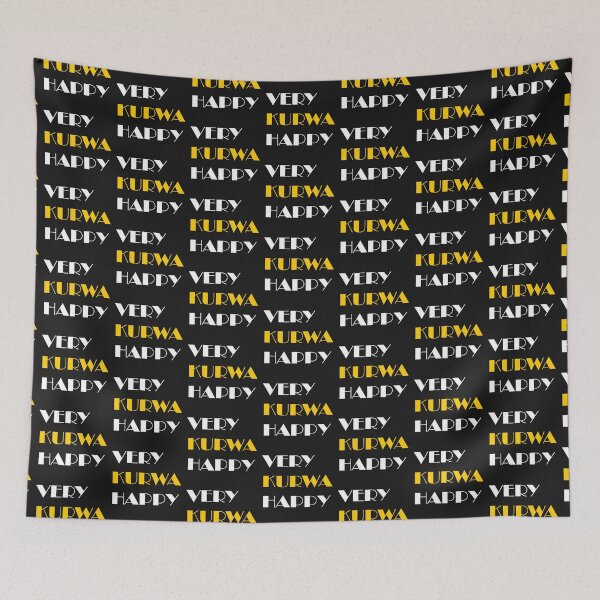 Item preview, VERY KURWA HAPPY designed and sold by FatGiantCat.