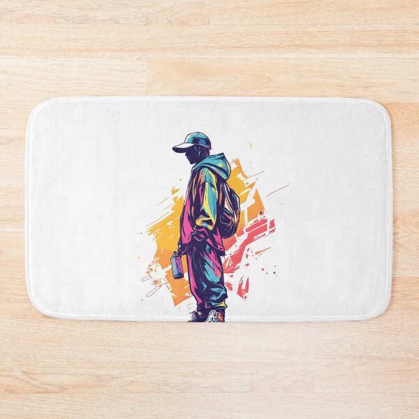 Item preview, Cool Hip-Hop Girl Graffiti Character  designed and sold by Ragil-Studio.