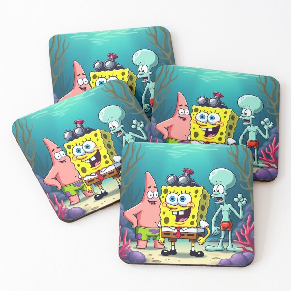Item preview, Spongebob cheerful underwater smile  designed and sold by RebeccHarlote.