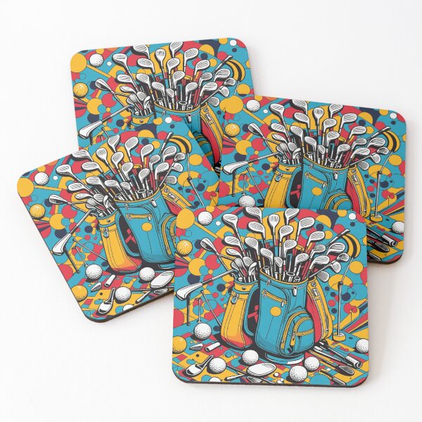 Item preview, Golf Club Abstract designed and sold by purplesensation.