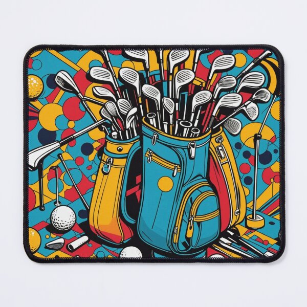 Item preview, Golf Club Abstract designed and sold by purplesensation.