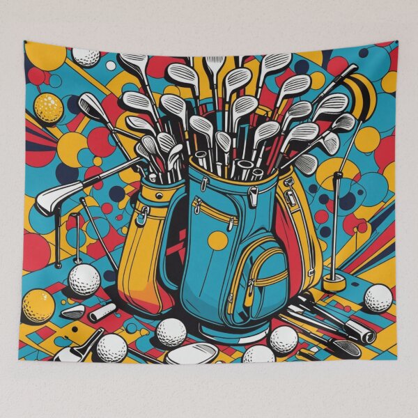 Item preview, Golf Club Abstract designed and sold by purplesensation.