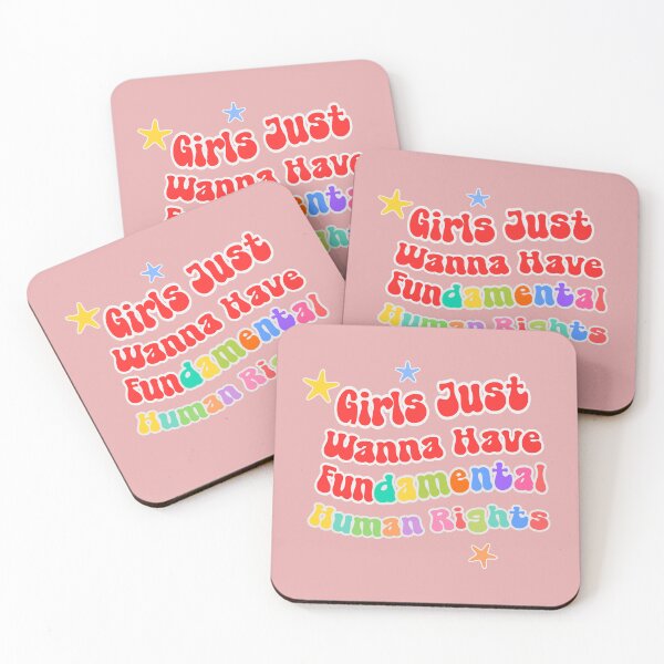 Item preview, Girls just want to have fundamental human rights designed and sold by hitNmiss.