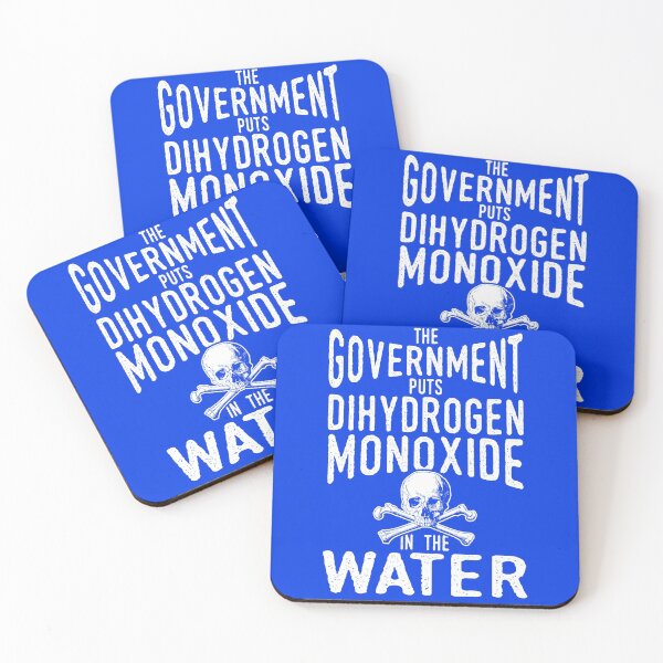 Item preview, Dihydrogen Monoxide in the Water Government Conspiracy designed and sold by Gold Wings Tees.