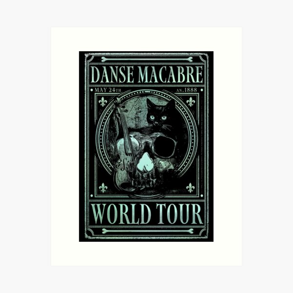 Aperçu de l'œuvre Danse Macabre (Anniversaire de Kelsey) créée et vendue par AJHateley.