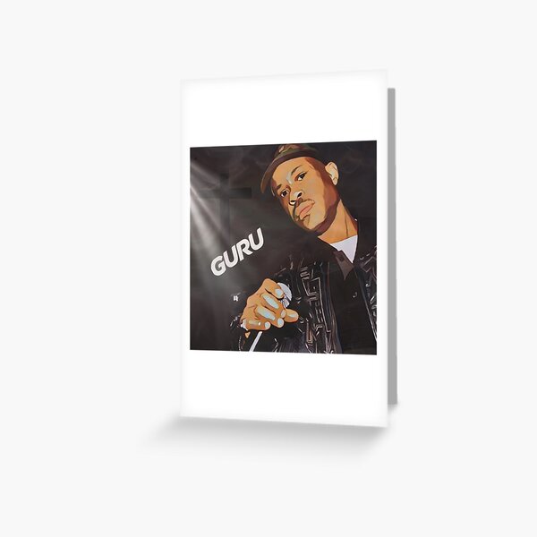 Artikel-Vorschau von Guru, designt und verkauft von oldschoolhiphopehvFanart.