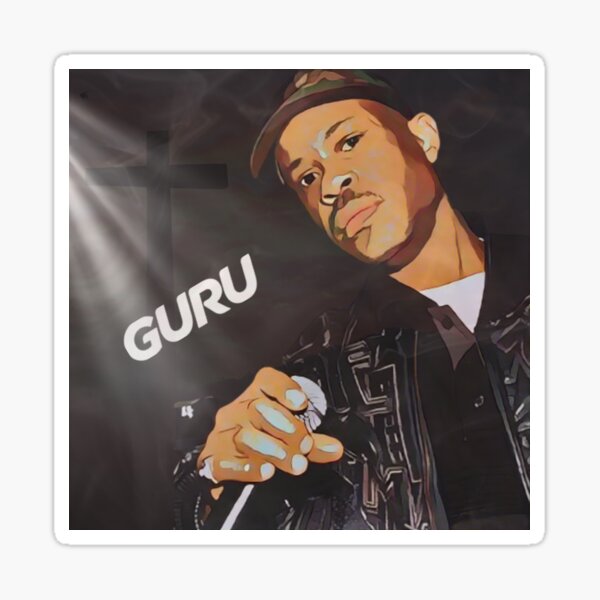 Artikel-Vorschau von Guru, designt und verkauft von oldschoolhiphopehvFanart.