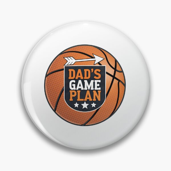 Item preview, Dad's Game Plan Father's Day Gift - Best Dad Basketbal designed and sold by wellie-chic.
