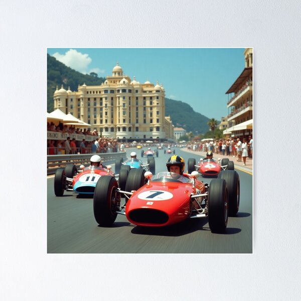 Item preview, Sunny day 1967 monaco grand prix designed and sold by HarrySAnneth.