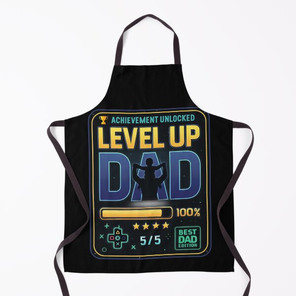 Item preview, Level Up Dad Gaming T-Shirt | Achievement Unlocked Father's Day Gift for Gamer Dads designed and sold by MasCorner.