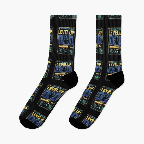 Item preview, Level Up Dad Gaming T-Shirt | Achievement Unlocked Father's Day Gift for Gamer Dads designed and sold by MasCorner.