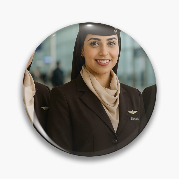Item preview, Saudi Airlines Cabin Crew designed and sold by Skyframe Aviation.