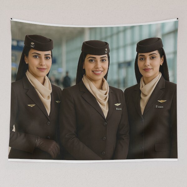 Item preview, Saudi Airlines Cabin Crew designed and sold by Skyframe Aviation.