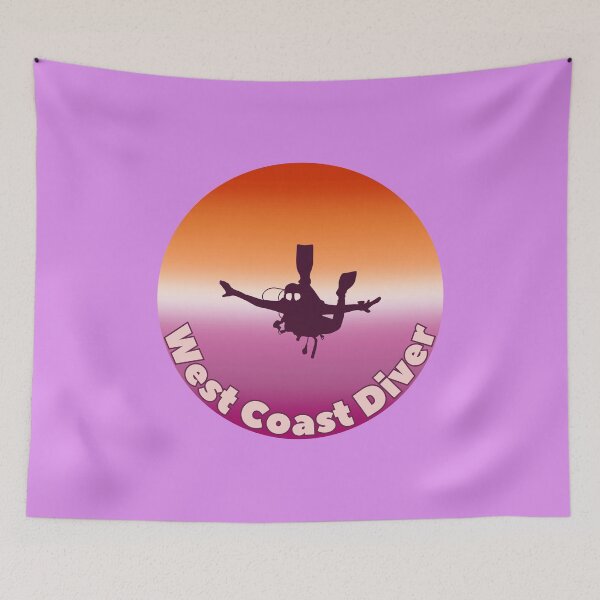 Item preview, West Coast Lesbian Diver Pride designed and sold by LeftOfArcGrafix.