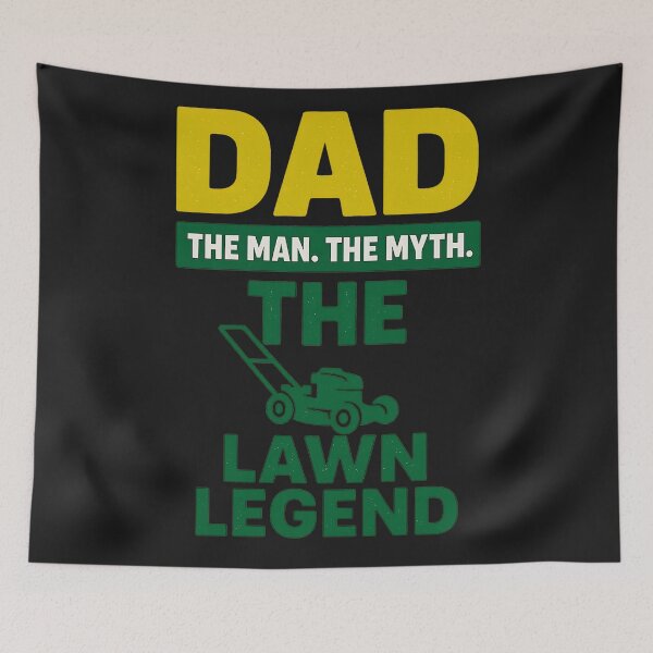 Item preview, Funny Lawn Dad: The Lawn Legend designed and sold by elynne9.