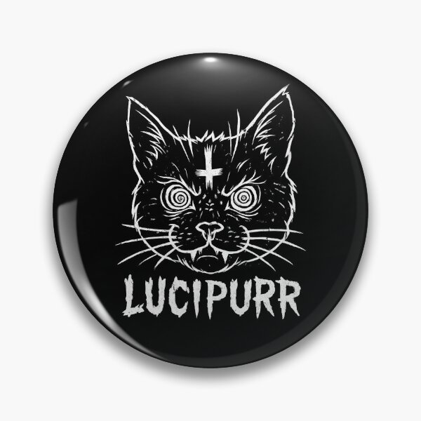 Artikelvorschau, Lucipurr Besessene Katze | Okkulter satanischer Gothic Horrorcore entworfen und verkauft von Shirt-Face.