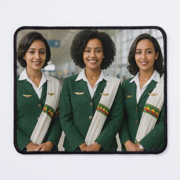 Item preview, Ethiopian Airlines Cabin Crew designed and sold by Skyframe Aviation.