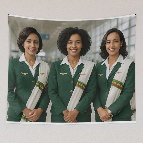 Item preview, Ethiopian Airlines Cabin Crew designed and sold by Skyframe Aviation.