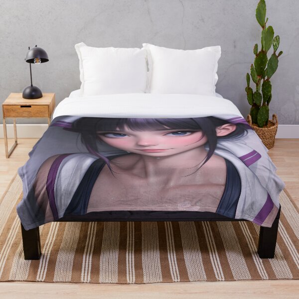 Item preview, Yuuki Sword Art Online Cute Girl After Workout With Towel Wet Hair designed and sold by Diezmofari.