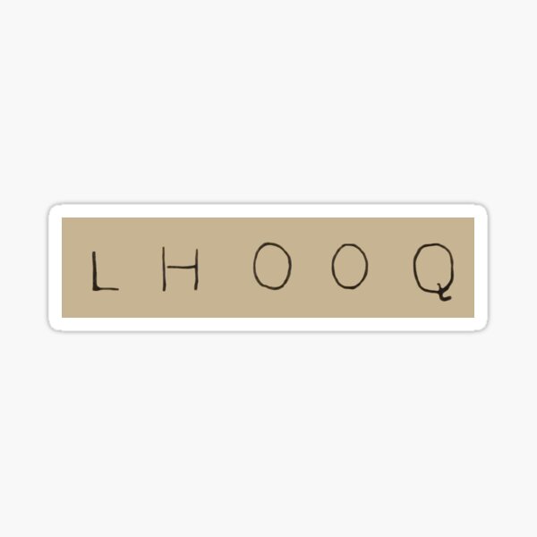 Item preview, L.H.O.O.Q. - Dada Art - Marcel Duchamp designed and sold by Z-maja.