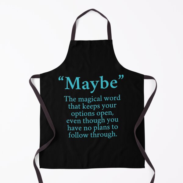 Item preview, Funny Maybe - The magical word, BlueText D2 designed and sold by HappyHavenStu.