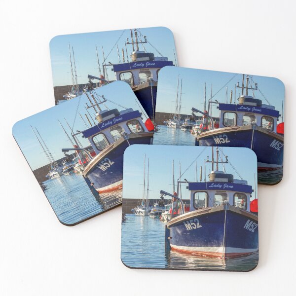 Item preview, Lady Jane in Harbour – Nautical Coastal Photography designed and sold by Jenny Burrows.