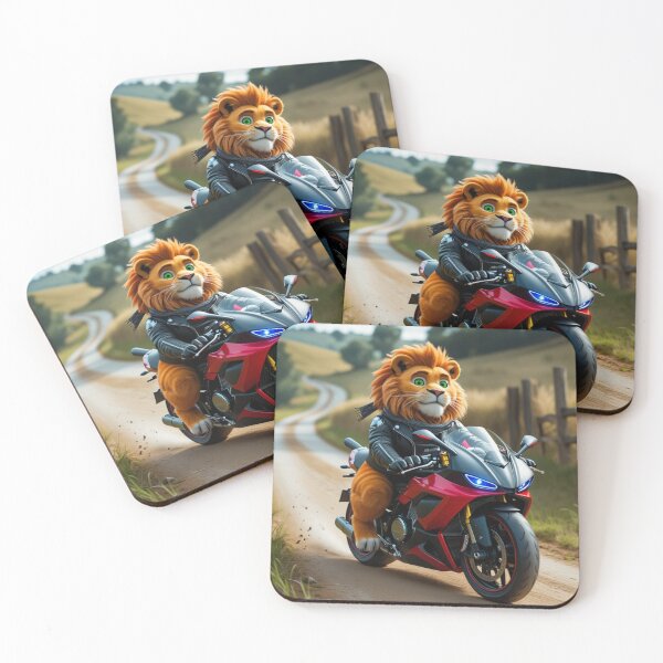 Item preview, tabby lion, sticker,t-shirt,Motorcycle designed and sold by thima shop.