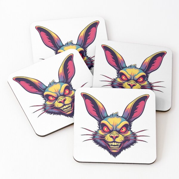 Item preview, A FLUORESCENT BAD RABBIT designed and sold by infinitearte.