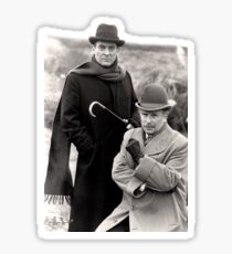 Holmes and Watson - Partners in the Perfection of Detection Sticker