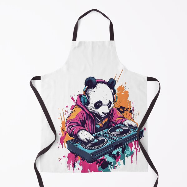 Artikelvorschau, DJ Panda im Graffiti Style – Urban Streetwear Character Art entworfen und verkauft von Ragil-Studio.