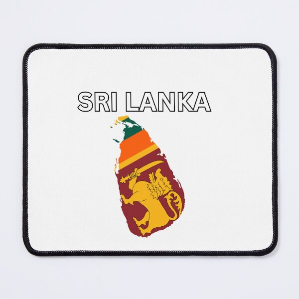 Item preview, Sri Lanka Flag Map Design designed and sold by atomstartup.