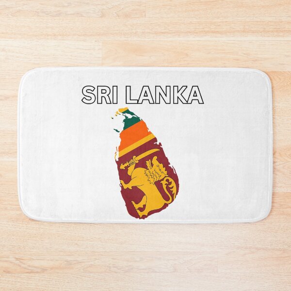Item preview, Sri Lanka Flag Map Design designed and sold by atomstartup.